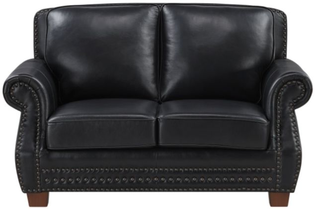 Homelegance® Remington Black Loveseat-2