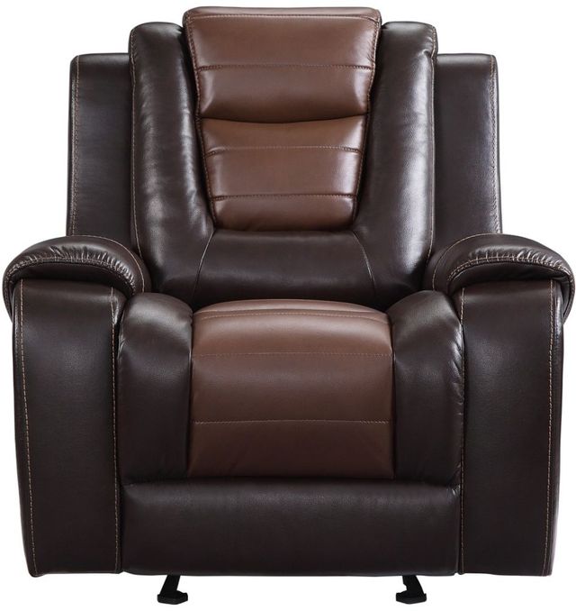 Homelegance® Briscoe Brown Manual Glider Recliner-2