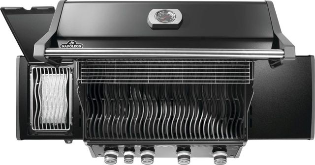 Napoleon Rogue® PRO 525 5-Burner Black Freestanding Liquid Propane Grill-2