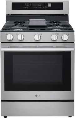 LG 30" PrintProof® Stainless Steel ProBake Convection® Smart Freestanding Gas Range