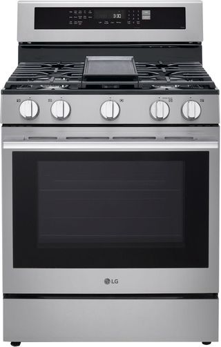 LG 30" PrintProof® Stainless Steel ProBake Convection® Smart Freestanding Gas Range