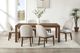New Classic® Home Furnishings Phoenix Chestnut Brown Dining Table and 4 Side Chairs-0