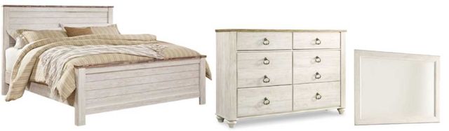 Willowton 3 Piece Panel Bed Willowton 3 Piece Panel Bed