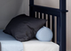 M3 Furniture Blue Twin/Twin Bunk Bed-1