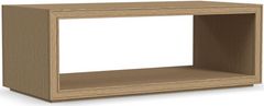 Flexsteel® Waterfall Oak Rectangular Coffee Table with Casters
