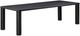 TOV Furniture Akiba Black Rectangular Dining Table-0