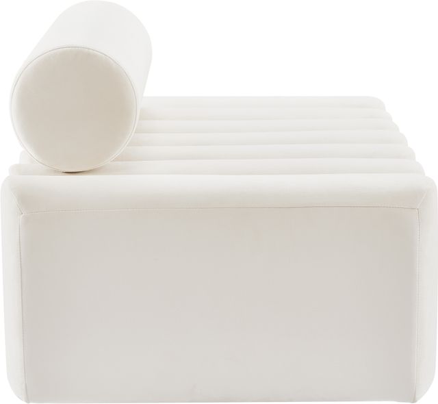 Meridian Furniture Melody Cream Velvet Loveseat-1