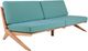 Meridian Furniture Tahiti Sea Blue Fabric Outdoor Sofa-0