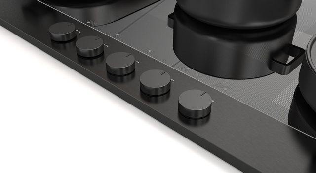 Fulgor Milano® Evano 700 Series 36” Black Anodized Induction Cooktop-2