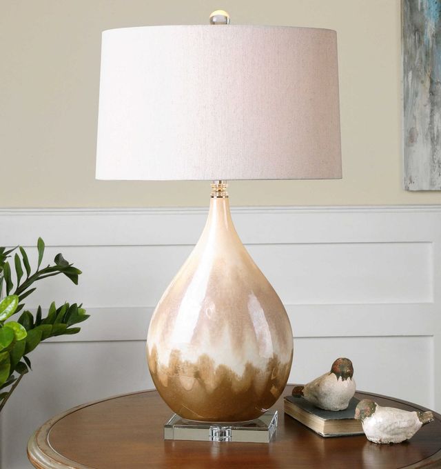 Uttermost® Flavian Metallic Rust Table Lamp-1