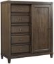 Aspenhome® Easton Burnt Umber Sliding Door Chest-0
