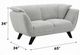 ACME Furniture Nayeli Light Gray Loveseat-2