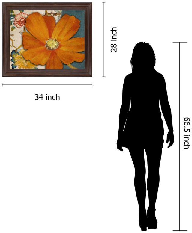 Classy Living Golden Petal Burst Wall Art-1