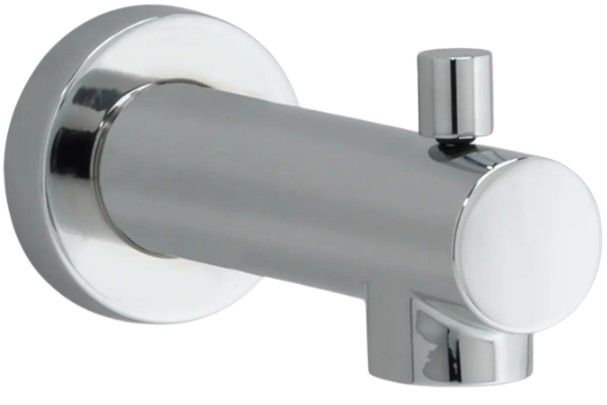 American Standard Serin® Polished Chrome Slip-On Diverter Tub Spout-0