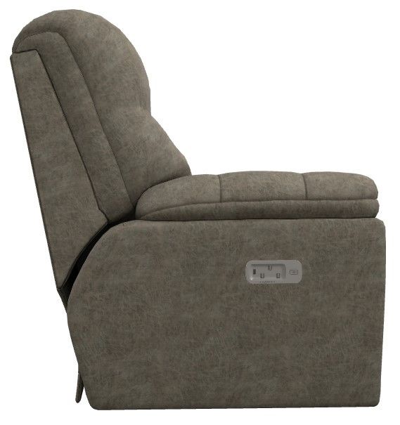 La-Z-Boy® Morrison Sable Power Reclining Loveseat with Console, Headrest, and Lumbar-2