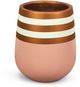 Le Present Belly Pink and White 18" Planter-0
