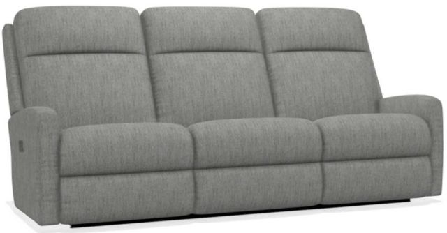 La-Z-Boy® Finley Smoke Power Wall Reclining Sofa with Headrest-0