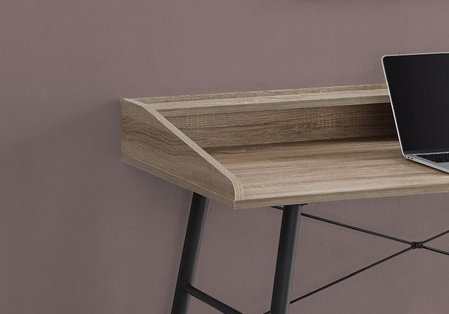 Monarch Specialties Inc. Dark Taupe Computer Desk-1