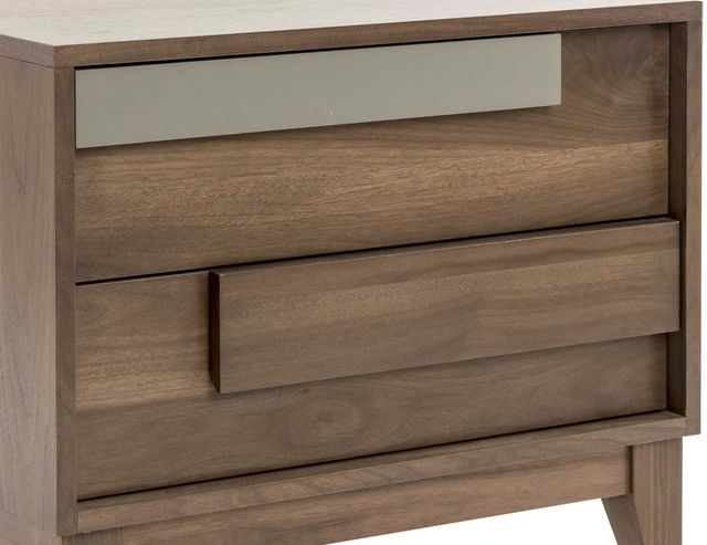 VieBois Coffee/Titanic Gray Night Table-1