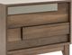 VieBois Coffee/Titanic Gray Night Table-1