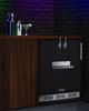 Summit® 5.3 Cu. Ft. Black Built-In Beer Kegerator-4