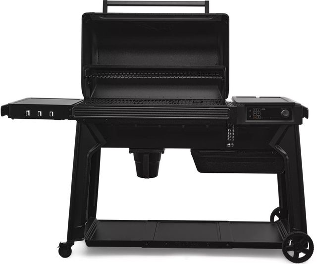 Traeger® Woodridge™ Pro 67" Black Freestanding Wood Pellet Grill-1
