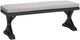 Signature Design by Ashley® Beachcroft Black/Light Gray Aluminum/Fabric/Resin Outdoor Bench-0