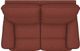 La-Z-Boy® Jay PowerRecline La-Z-Time® Burgundy Reclining Loveseat-1