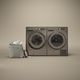 ASKO 5 Series 5.2 Cu. Ft. Titanium Ventless Electric Dryer-3