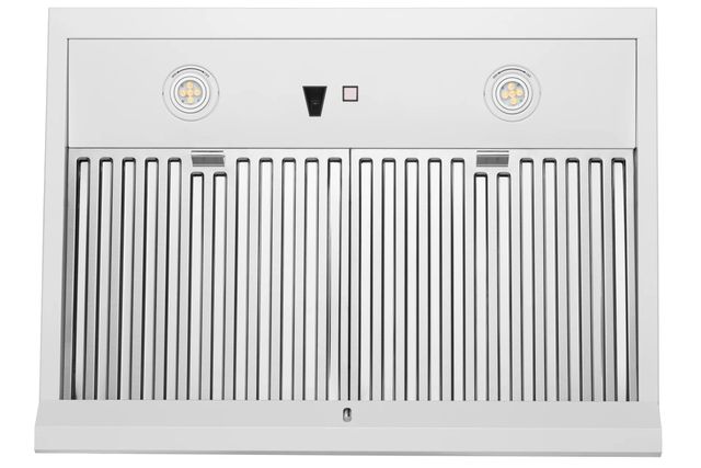 Hauslane 30" Matte White Under Cabinet Sensable HauSmart AI Sensor Range Hood with Stainless Steel Filters-2