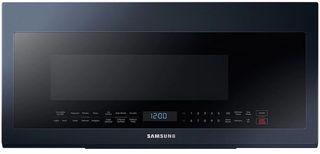Samsung BESPOKE 2.1 Cu. Ft. Navy Steel Over The Range Microwave
