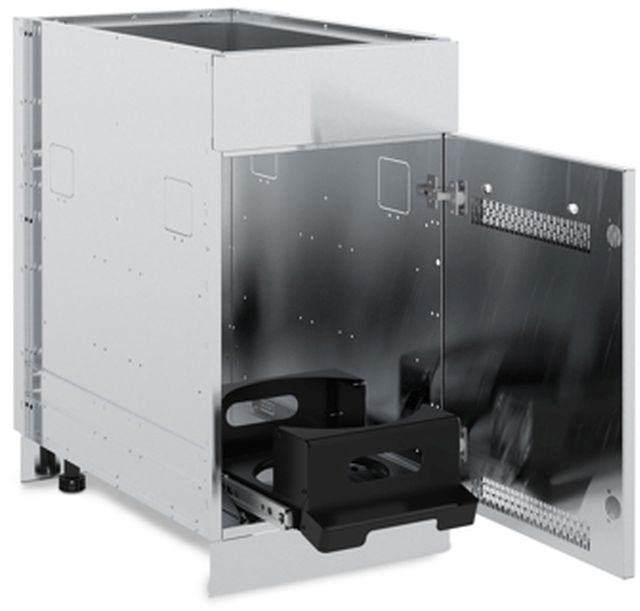 Broil King® Stainless Steel Tank/Side Burner Cabinet-1