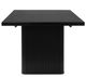 Coaster® Catherine 7-Piece Black Rectangular Dining Table Set-2