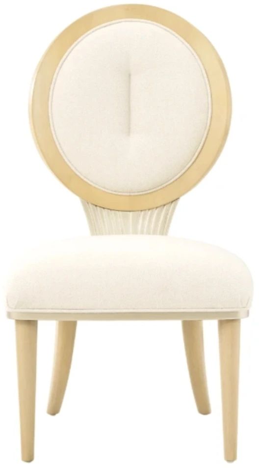 Michael Amini® Camellia Field Carmel Side Chair-2