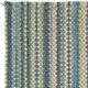 Capel Rugs Hampton Seaglass Blue 3' x 5' Vertical Stripe Rectangle Rug-1