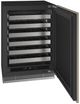 U-Line®  Home Collection 24" 5.1 Cu. Ft. Panel Ready Wine Refrigerator with Solid Door-3