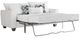 Albany Industries Clearview Ecru/Dali Ocean Queen Sleeper Sofa-0