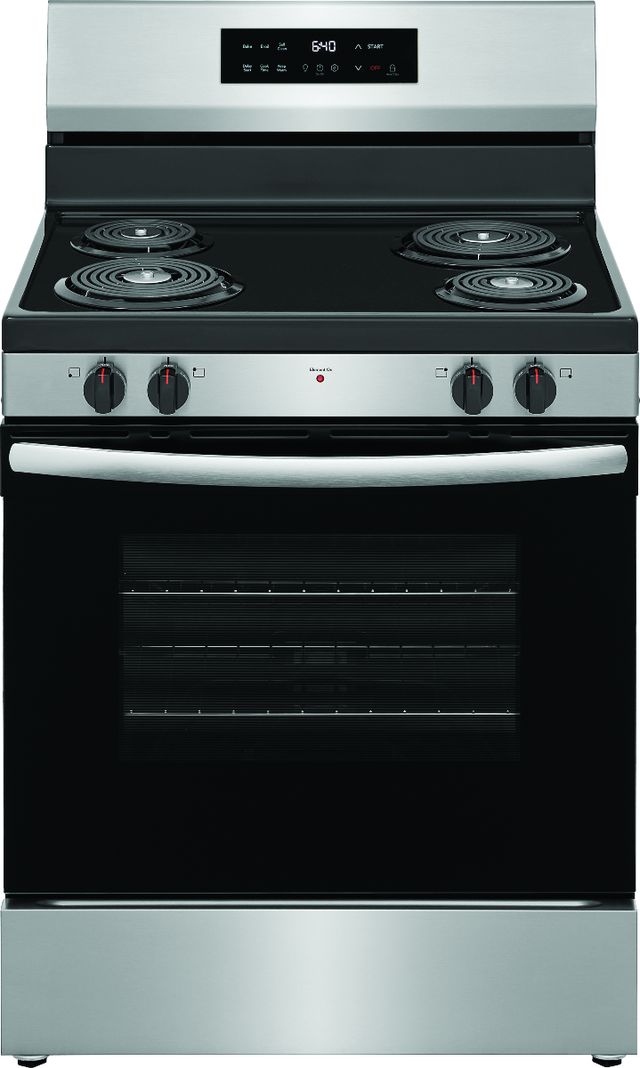 Frigidaire® 30” Stainless Steel Freestanding Electric Range-0