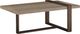Magnussen Home® Wiltshire Sea Shell Rectangular Cocktail Table with Champagne Bronze Base-2