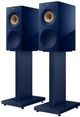 KEF R3 Meta 6.5" Indigo Gloss Bookshelf Speakers-1