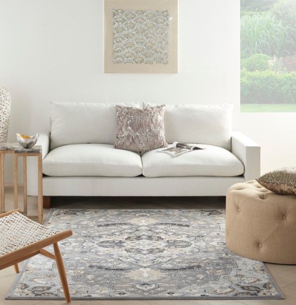 Nourison Home™ Elation Gray 5'x7' Area Rug-1