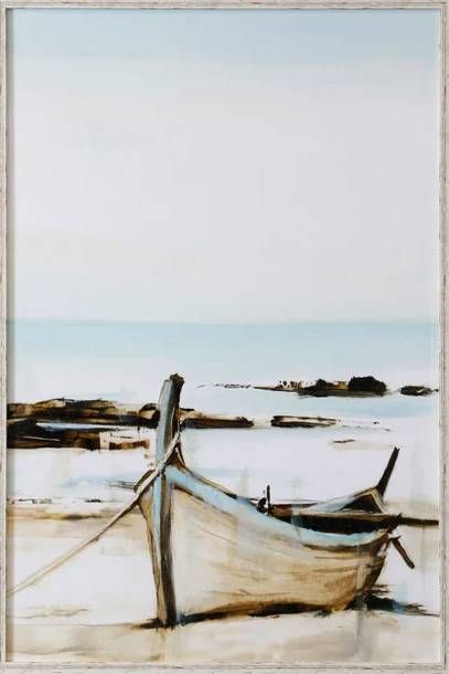 StyleCraft Rustic Row Boat II Wall Art-1