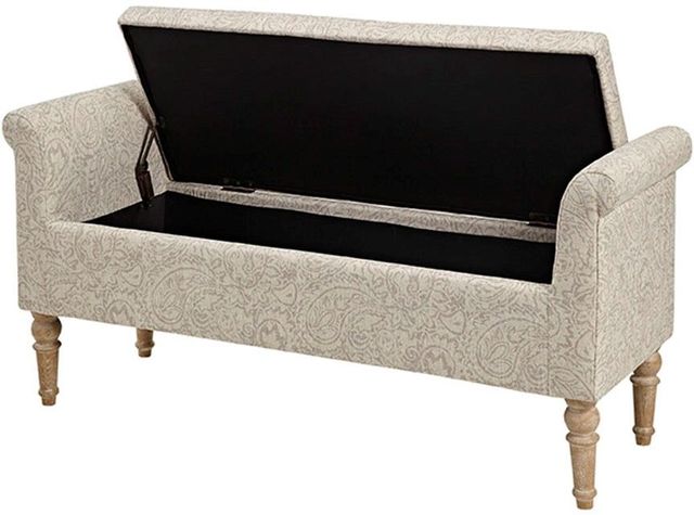 Olliix by Martha Stewart Natural Multi Holiday Storage Bench-1