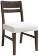 Intercon West End Ivory/Saddle Ladder Side Chair-0