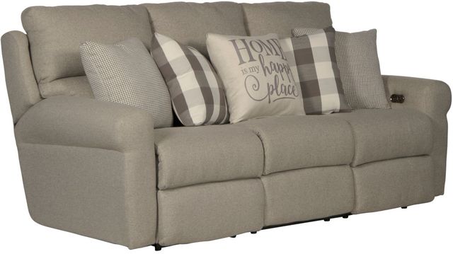 Catnapper® Westport Metal Lay Flat Reclining Sofa-0