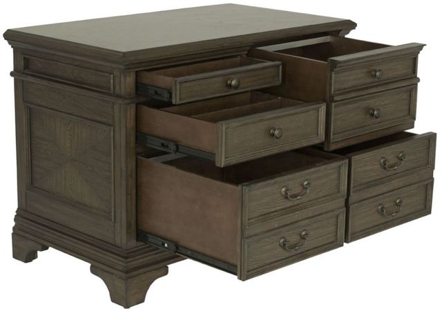 Coaster® Hartshill Burnished Oak 5-Drawer File Cabinet-2