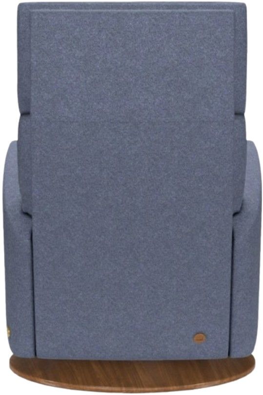 American Leather® Customizable Elliot Fabric 44" Power Swivel Recliner-3