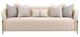 Michael Amini® Lisbon Gold/Opal Sofa-2