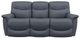 La-Z-Boy® James Midnight Power Reclining Sofa with Headrest and Lumbar-1