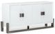 VIG Furniture Modrest Lenny Stainless Steel/White Buffet-0